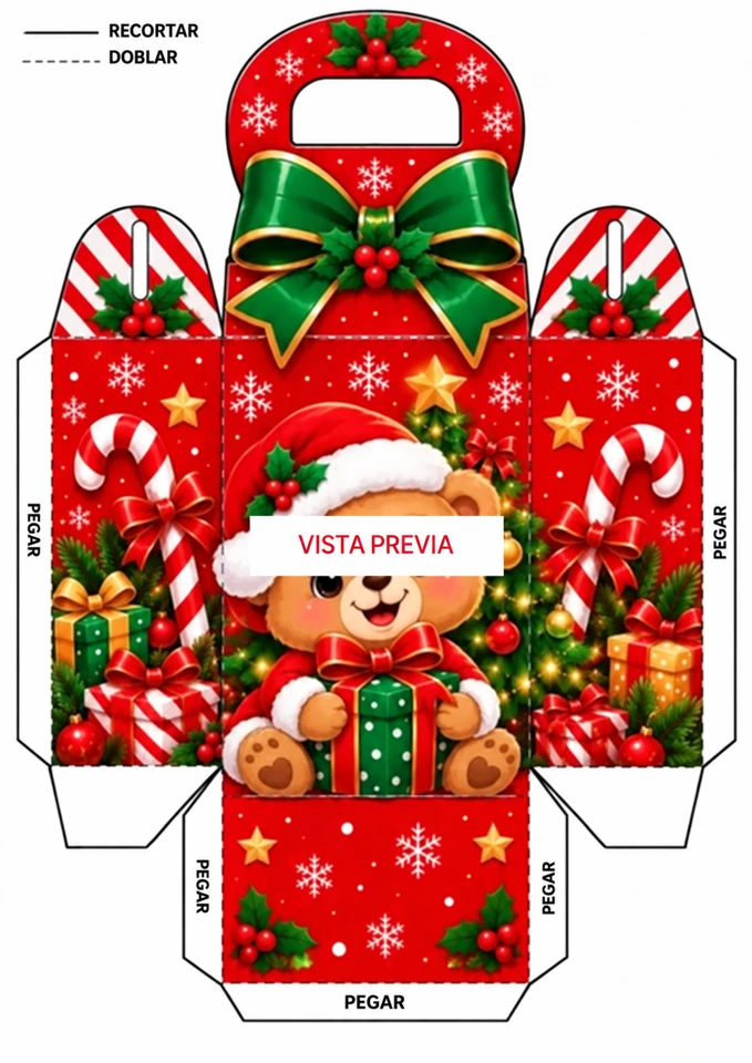Vista previa del molde: Diseño navideño — página 80
